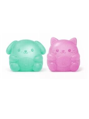 2 Squishy Top Trenz Super Duper Sugar Squisher Puppy Denard Kitten Fiona Toy